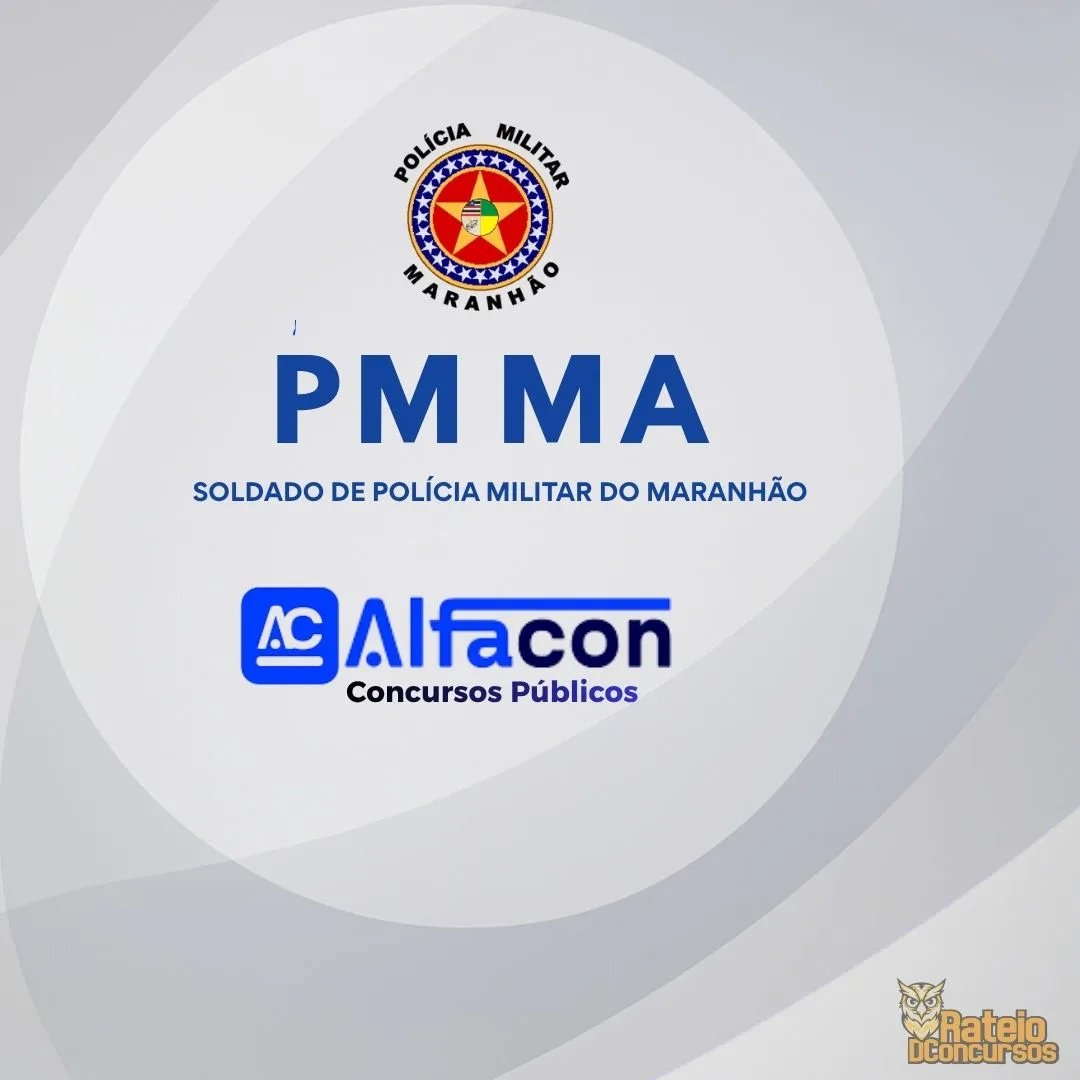PM MA - Soldado de Polícia Militar do Maranhão - AlfaCon 2026 PM MA - Soldado de Polícia Militar do Maranhão - AlfaCon 2026