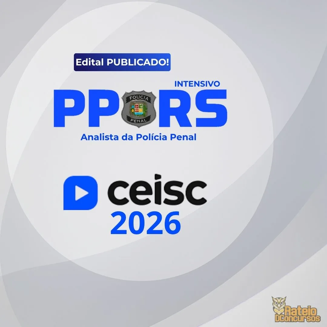 PP RS - Analista da Polícia Penal - Direito (Intensivo) - CEISC 2026