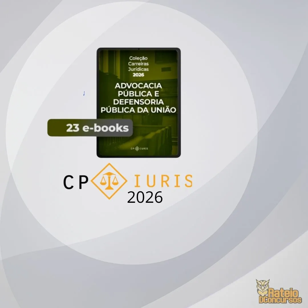 E-books - Advocacia Pública Federal e DPU - CP Iuris 2026 E-books - Advocacia Pública Federal e DPU - CP Iuris 2026