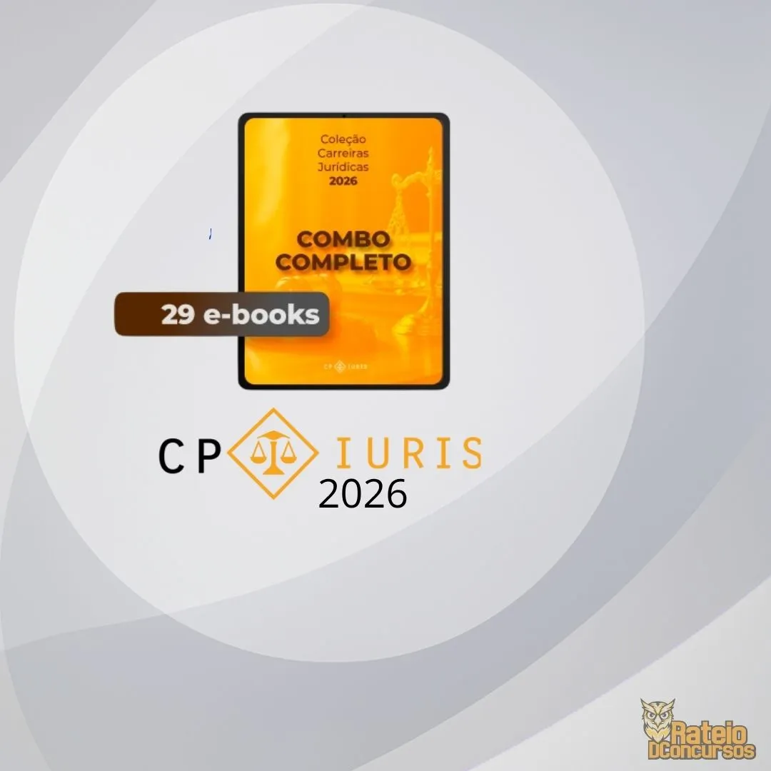 E-books - Coleção Completa - Carreiras Jurídicas - CP Iuris 2026 E-books - Coleção Completa - Carreiras Jurídicas - CP Iuris 2026
