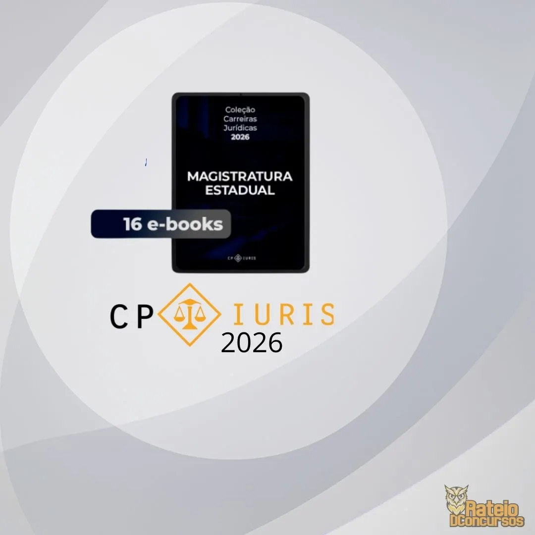 E-books - Magistratura Estadual - CP Iuris 2026 E-books - Magistratura Estadual - CP Iuris 2026