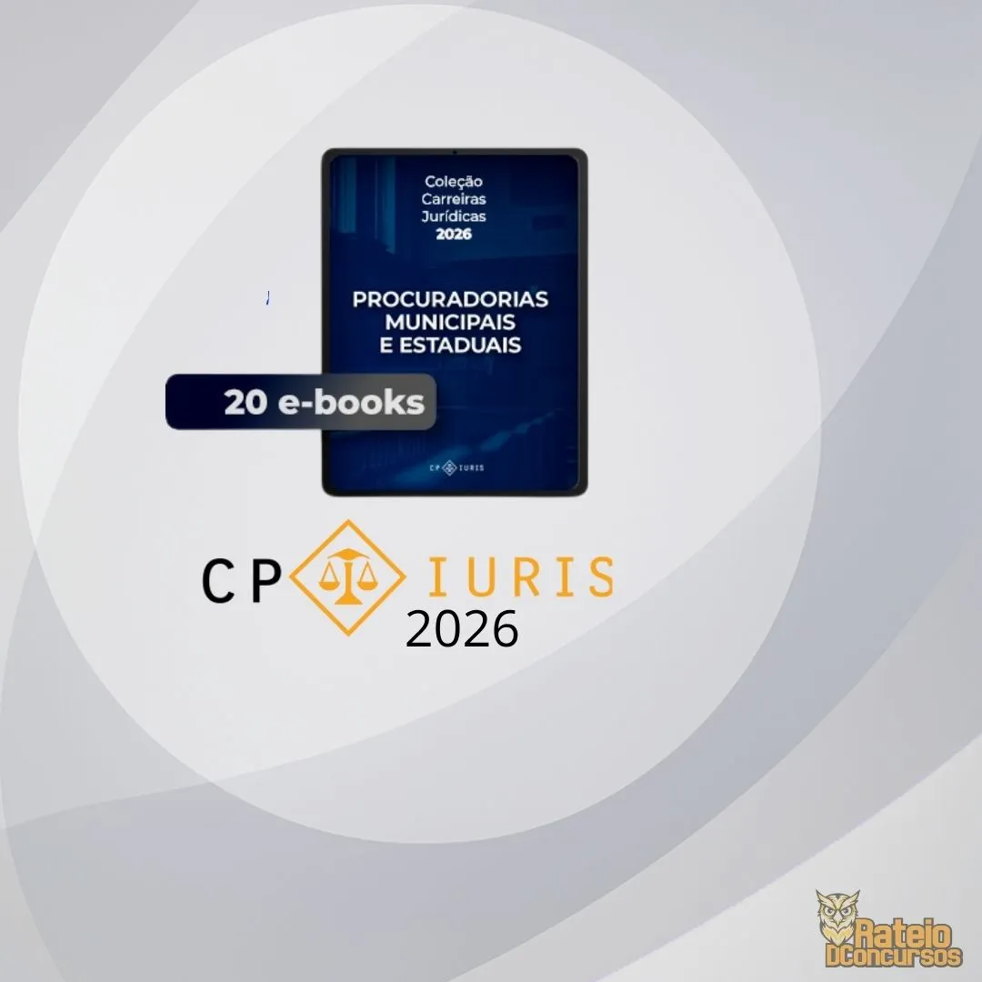 E-books - Procuradorias Municipais e Estaduais - CP Iuris 2026 E-books - Procuradorias Municipais e Estaduais - CP Iuris 2026