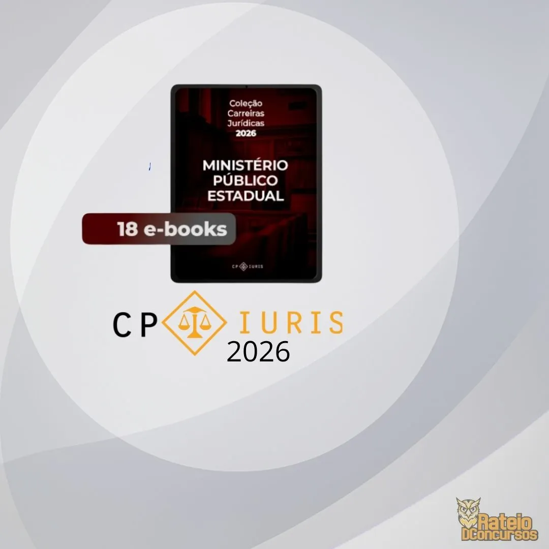 E-books - Ministério Público Estadual - CP Iuris 2026 E-books - Ministério Público Estadual - CP Iuris 2026