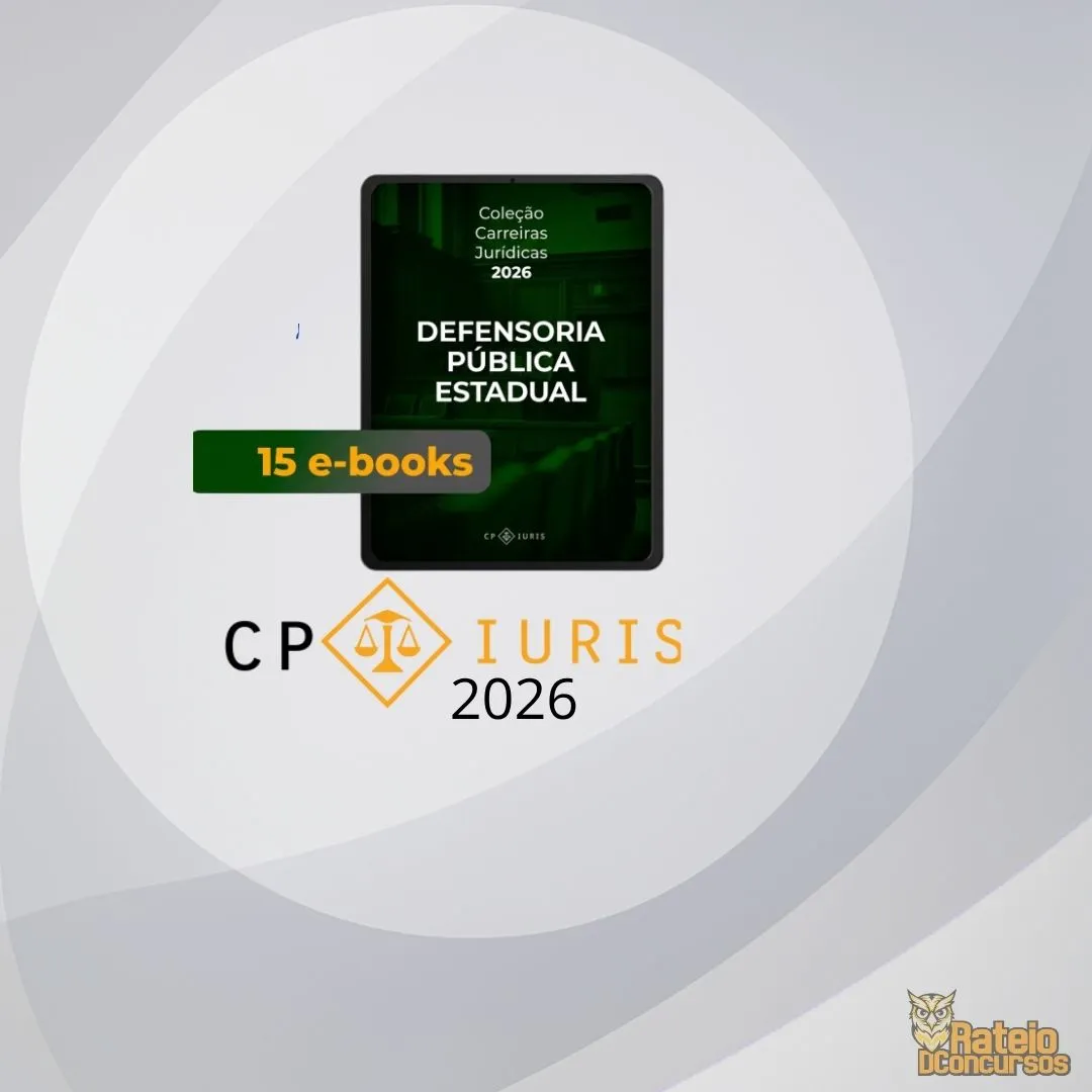 E-books - Defensoria Pública Estadual - CP Iuris 2026 E-books - Defensoria Pública Estadual - CP Iuris 2026