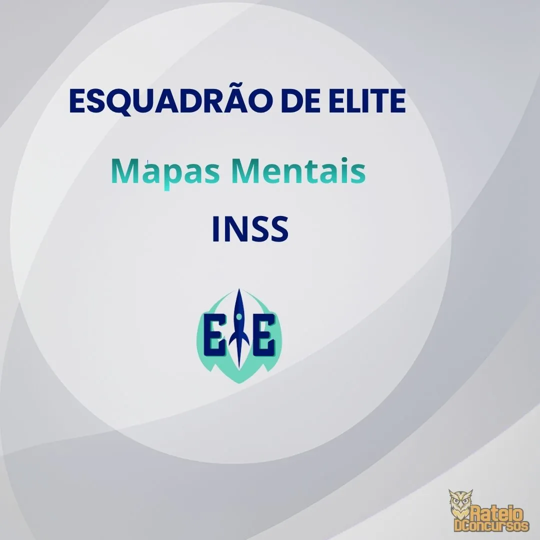 Mapas Mentais INSS - Esquadrão de Elite 2026