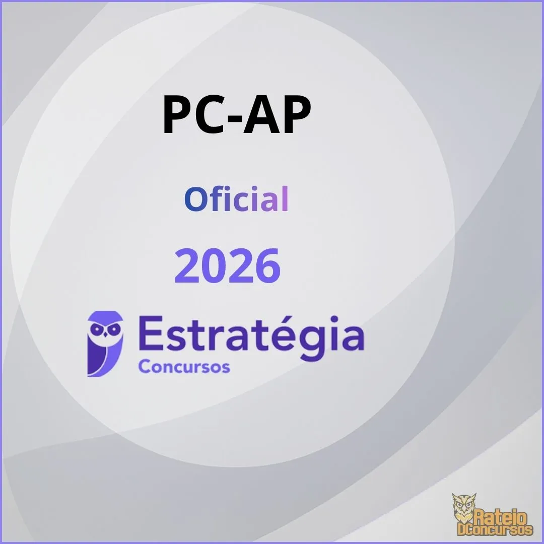 PC AP - Oficial - Estratégia 2026 PC AP - Oficial - Estratégia 2026