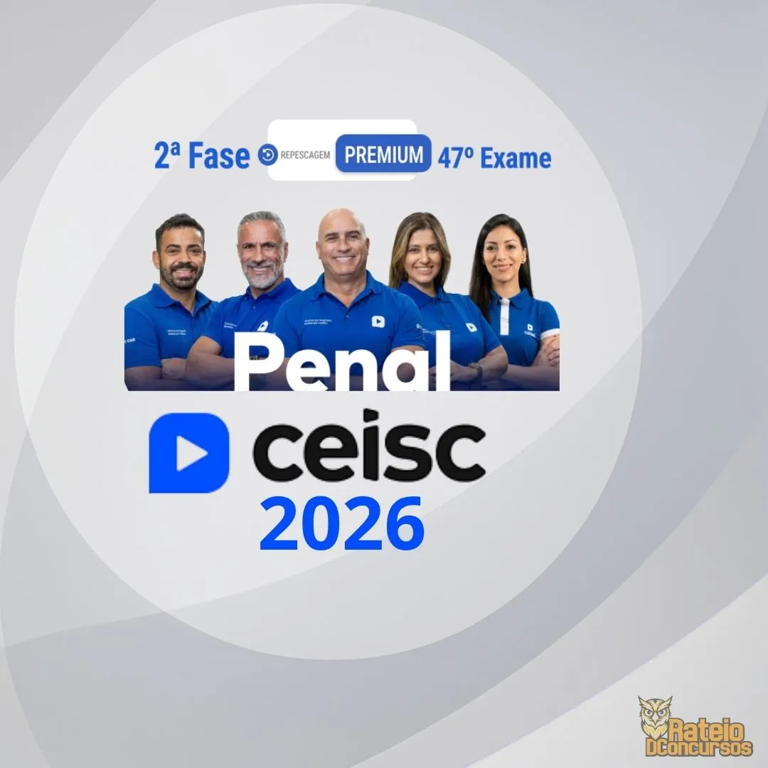 OAB 2ª Fase 47º Exame (Penal) - Ceisc 2026 OAB 2ª Fase 47º Exame (Penal) - Ceisc 2026