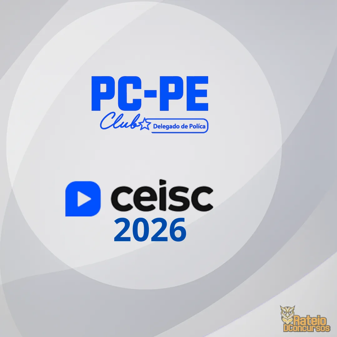 PC PE - Delegado de Polícia Civil  - CEISC 2026