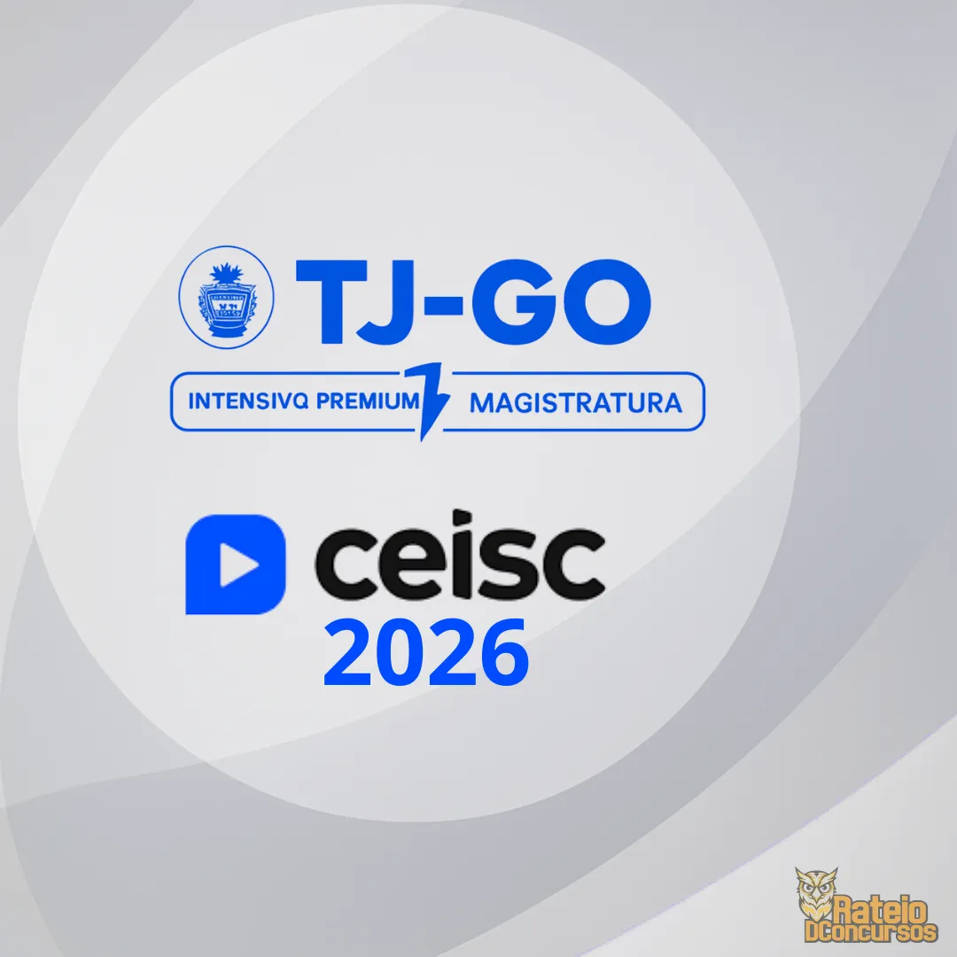 TJ GO - Intensivo Premium - Juiz Substituto - CEISC 2026