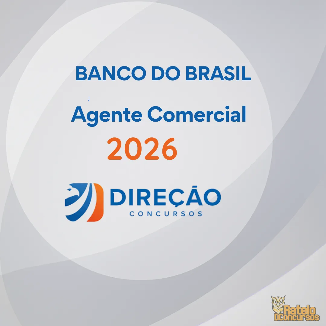 Banco do Brasil - Escriturário - Agente Comercial - Direção Concursos 2026
