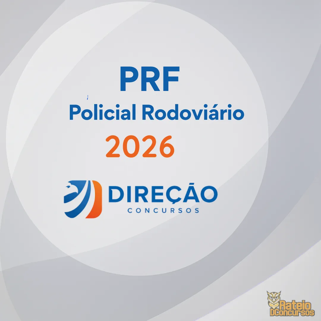PRF - Policial Rodoviário da Polícia Rodoviária Federal - Direção Concursos 2026 PRF - Policial Rodoviário da Polícia Rodoviária Federal - Direção Concursos 2026