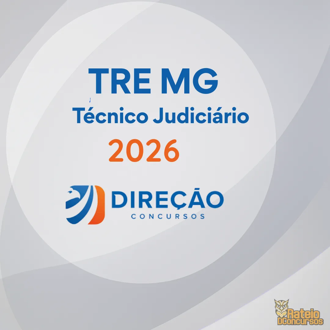 TRE MG - Técnico Judiciário - Área Administrativa - Direção Concursos 2026