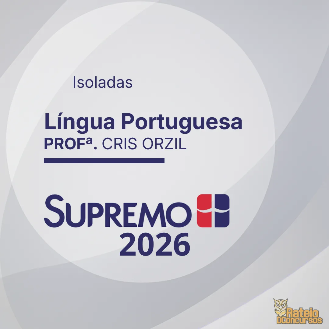 Curso de Língua Portuguesa - SUPREMO TV 2026