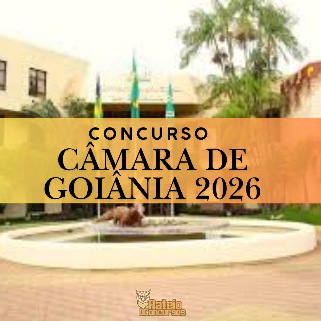 Concurso Câmara de Goiânia 2026: Edital Publicado