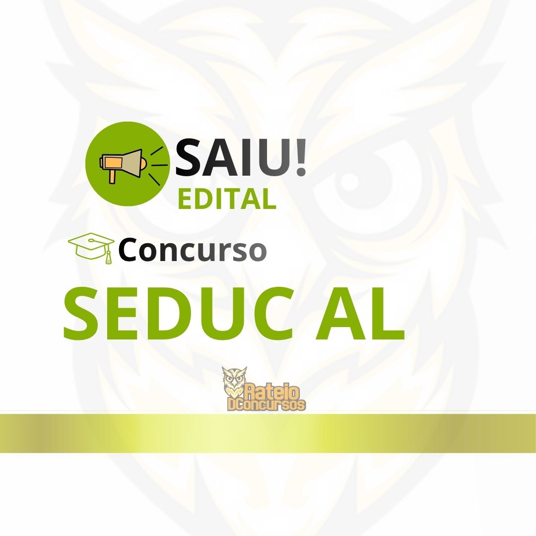 Concurso SEDUC AL 2026: edital publicado com 1.620 vagas para professores Concurso SEDUC AL 2026: edital publicado com 1.620 vagas para professores