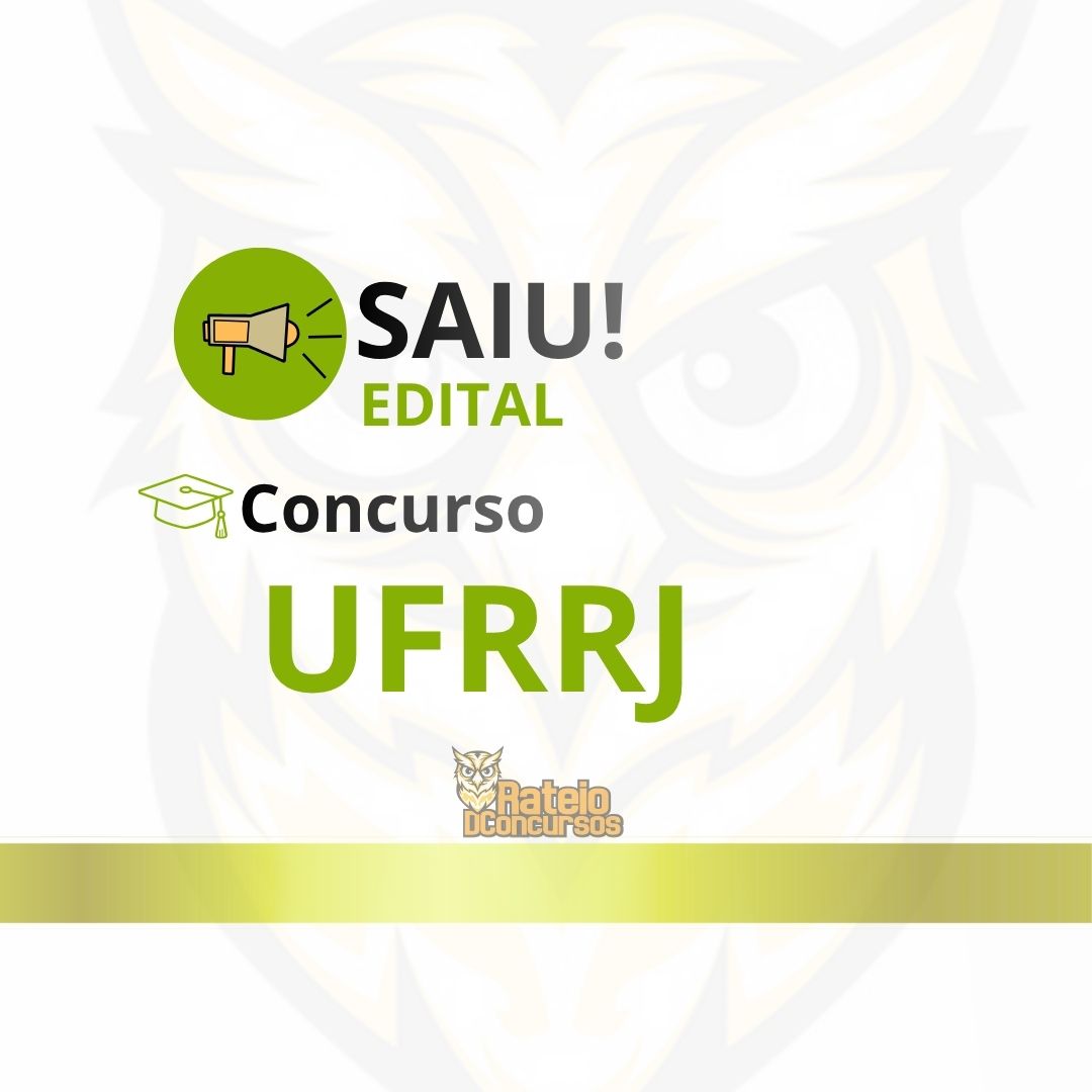 Concurso UFRRJ 2026: 25 vagas para níveis médio e superior