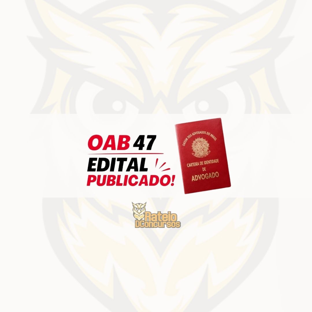 OAB 47: inscrições encerradas! Veja datas das provas e próximos passos OAB 47: inscrições encerradas! Veja datas das provas e próximos passos