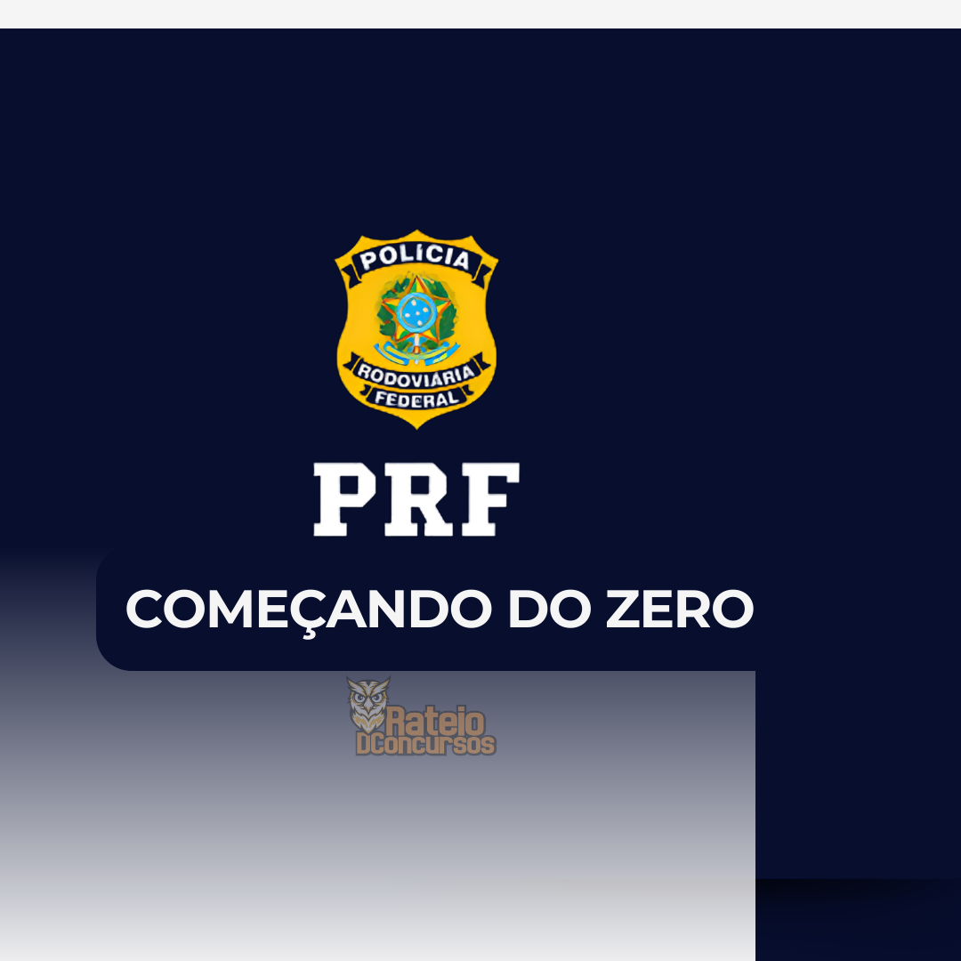 Como estudar para o concurso PRF do zero