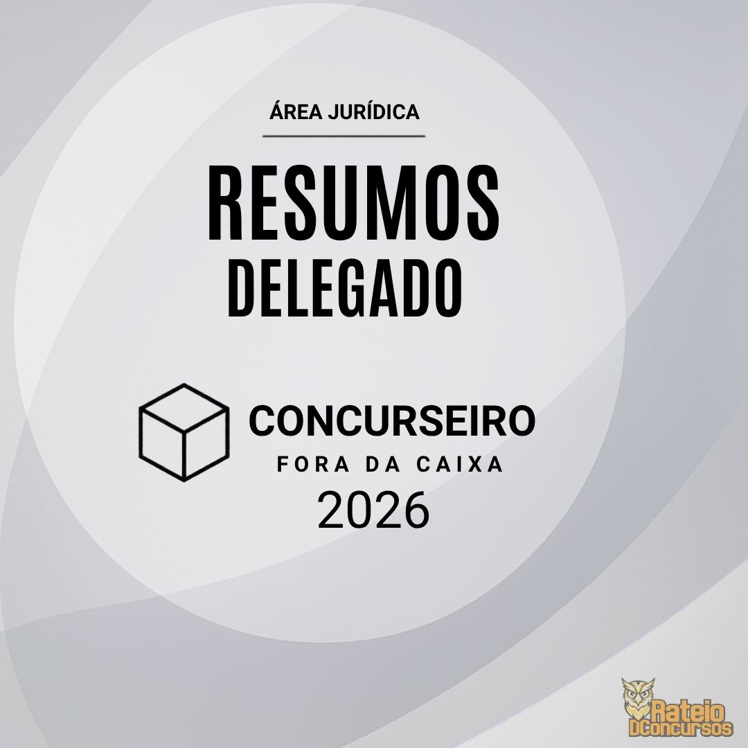 Combo – Delegado - Concurseiro Fora da Caixa 2026