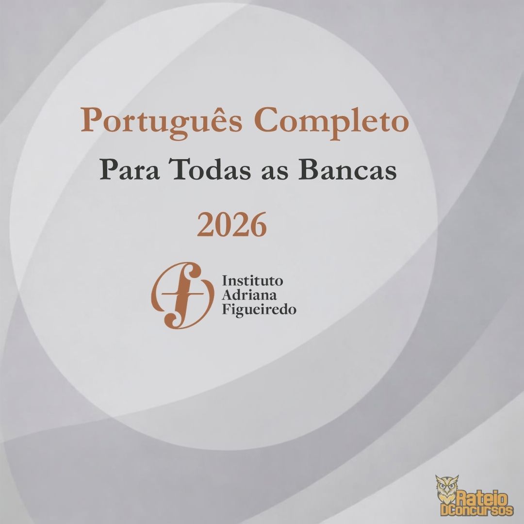 Curso Completo de Português para Todas as Bancas - Adriana Figueiredo 2026