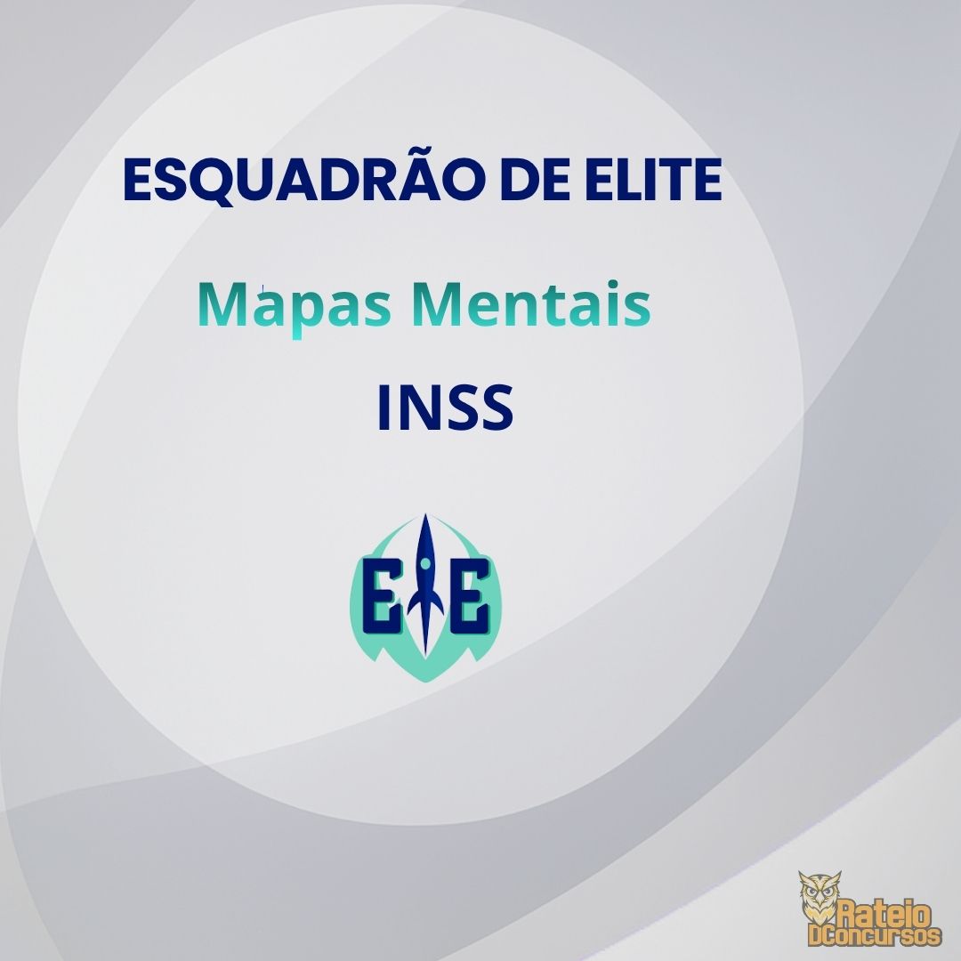 Mapas Mentais INSS - Esquadrão de Elite 2026