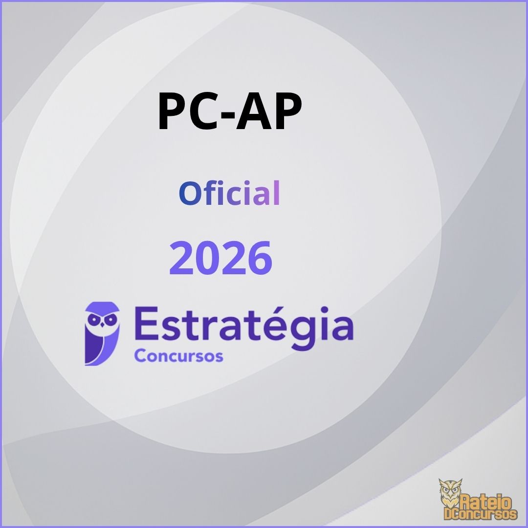 PC AP - Oficial - Estratégia 2026