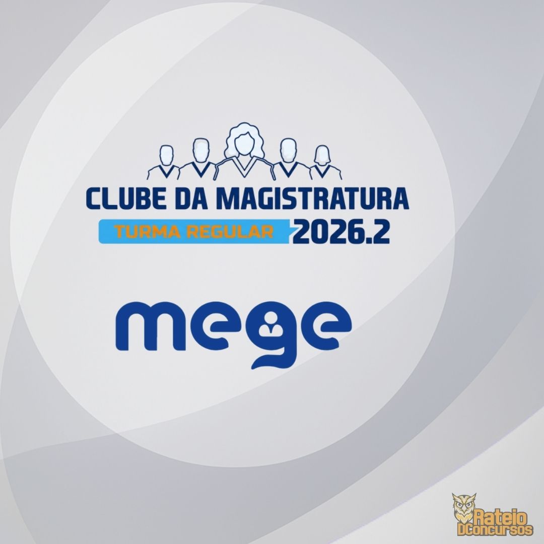 Clube da Magistratura Regular - Mege 2026.2 Clube da Magistratura Regular - Mege 2026.2