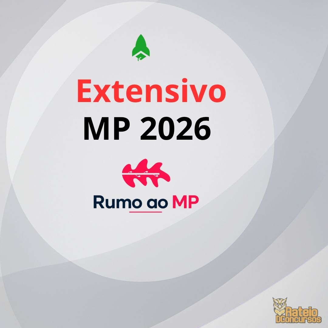 Extensivo MP - Rumo ao MP – RDP 2026 Extensivo MP - Rumo ao MP – RDP 2026